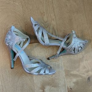 Betsey Johnson Sparkly 4" Stillettos